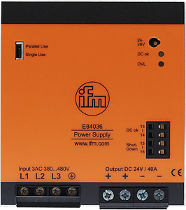 Schaltnetzteil 24 V DC 960 W Ausgan gsleistung, primär getakt