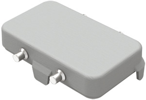 EMV-SCHUTZDECKEL AUS ALU.DRUCKGUSS- FÜR 2BÜGEL