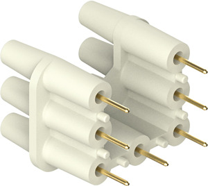 Adapter PCB, 7P+GND, 7,5A, 250V für PCB-Stärken bis 2,4mm