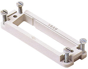 ADAPTERPLATTE-FÜR 1 SUB-D-EINSATZ 9