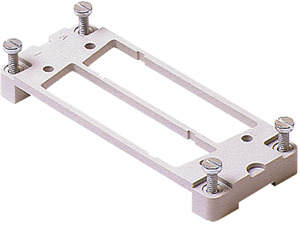 ADAPTERPLATTE-FÜR 2 SUB-D-EINSÄTZE