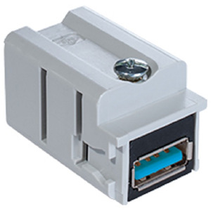 Adapter, Gr.21.21, Kunststoff, 4 Co diermöglichkeiten, für USB 3.0
