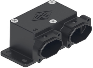 Verteiler, IP68 Zink, Schraubversch luss, 1xM25, mit 2x CGK I integriert, fü