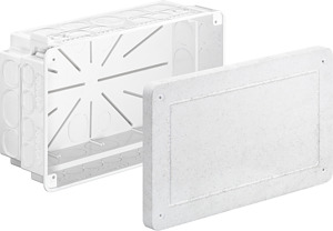 UP Universal-Einbaugehäuse 240x142x102mm Mineralfaserplatte