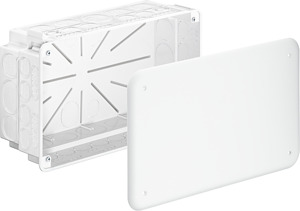 UP Verbindungskasten 240x142x87mm hfr Deckel Geräteschrauben