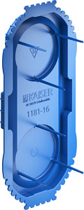 UP Signaldeckel UP1 Doppel-Geräte- Verbindungsdose 1656-26