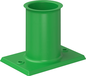End- und Übergangstülle M40 Rohre Putzhaut 1-teilig 95x65x70mm