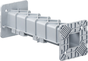 B2 Universal-Aufstockelement Aufstockhöhe 175 300mm Klebebefestigung
