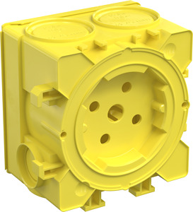 B2 Geräte-Verbindungsd. sys.- Haftmagnet T=48,5mm 1 teilig EB-öffnung
