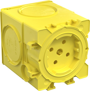 B2 Geräte-Verbindungsd. sys.- Haftmagnet T=83,5mm 1 teilig EB-öffnung