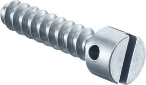 Plombierschrauben L=40mm, Querbohrung im Schraubenkopf