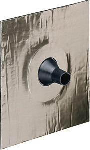 Rohrmanschette Ø15-22mm Alu-Butyl Dichtungsmanschette Rohre