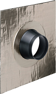 Rohrmanschette Ø100-110mm Alu-Butyl Dichtungsmanschette Rohre