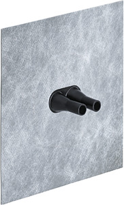 Doppel-Leitungsmanschette Ø8-11mm Vlies-Butyl Dichtungsmanschette