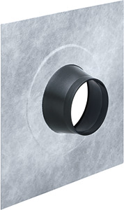 Rohrmanschette Ø100-110mm Vlies- Butyl Dichtungsmanschette Rohre