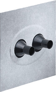 Doppel-Rohrmanschette Ø15-22mm Vlies-Butyl Dichtungsmanschette Rohre