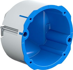 Quickbox Maxi Schallschutzdose 1x1 Ø83mm,fürSchallschutzwände der Klasse A*
