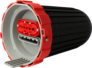 Connectivity Haubenmuffe MFD 24 Fasern ANT 6 Ausgänge Loop IP68