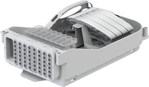 Connectivity Spleißverteiler GH FMP 192 Fasern ANT 48 Ausgänge Loop 4mm