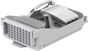 Connectivity Spleißverteiler GH FMP 96 Fasern ANT 48 Ausgänge Loop 8mm