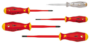Schaubendreherset 5-teilig VDE Slim Line