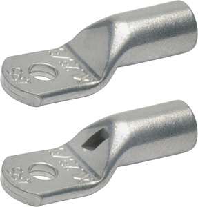 Rohrkabelschuh 10qmm M6 mit Sichtloch 22mm E-Cu Rohr