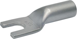 Rohrkabelschuh 1,5-2,5qmm M5 Nickel Gabelform 14mm
