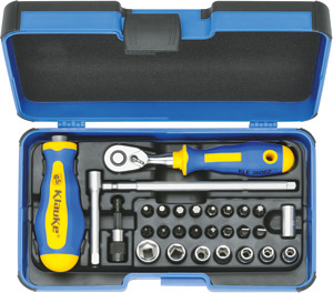 Steckschlüssel-Bit-Set 1/4 Zoll 28- teilig