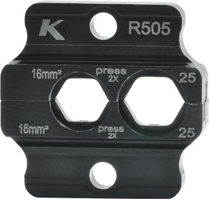 Presseinsatz K50er-Reihe Rohrkabel/Verbinder normal 16+25qmm