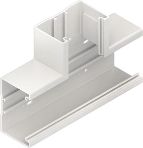 T-Stück BS 65X105/80mm PVC-hart lichtgrau