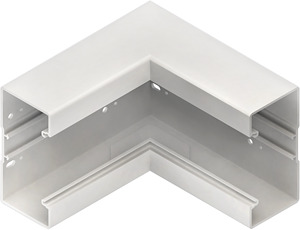 Inneneck BS 65X105/80 PVC-hart lichtgrau