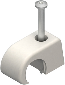 BI-Krallenschelle 4-7mm mit Stahlnagel 20mm