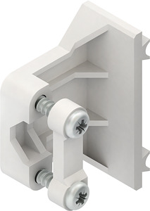 Zugentlastung bis d=10mm seitlich ansteckbar
