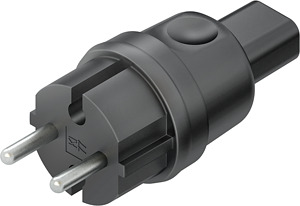 Stecker Perbunan IP44
