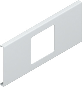 Deckelabschnitt HKL 1-fach grau