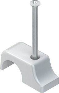 BI-TOP-Nagelschelle 10-14mm mit Stahlnagel 40mm