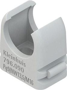 RO-CLIP-Schelle M63 lichtgrau