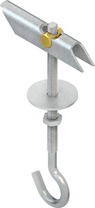 Kippduebel M4 70mm Haken galv. verzinkt