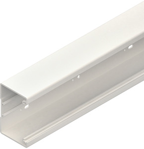 Gerätekanalunterteil Bodenlochung 105x66x2000 mm Kunststoff PVC-hart