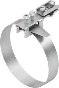 Erdungs-Bandschelle 25-48mm Querverdrahtung