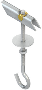 Kippduebel M4 70mm Haken galv. verzinkt