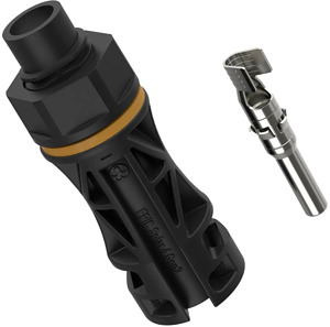 Einbau-Solarsteckverbinder Stift @Crimp 50A(IEC) 1500V(IEC) IP68 PC