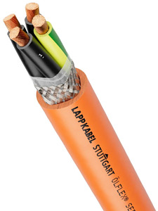 Servoleitung 4x1,5mm² 100m Ring orange RAL2003 geschirmt
