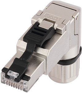 RJ45 Stecker ED-IE-90-6A-A-20-FC