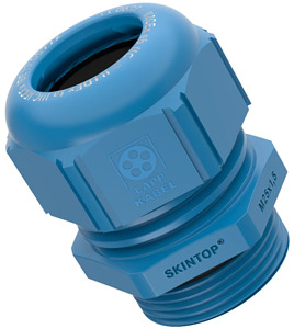 Kabelverschraubung M40 blau