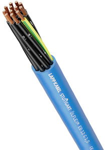 Steuerleitung 3x0,75mm² 500m Trommel himmelblau RAL5015