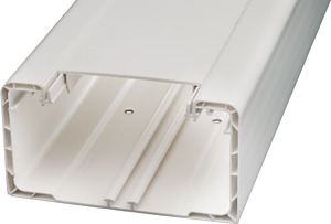 Brüstungskanal 130x70mm reinweiss 8205