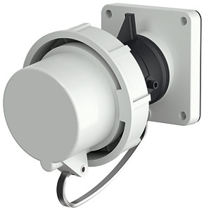 Anbaugerätestecker 4pol. 63A 500V m.Schutzkappe