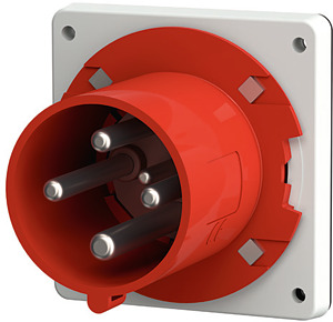 Anbaugerätestecker 4pol. 63A 400V
