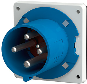 Anbaugerätestecker 4pol. 63A 230V